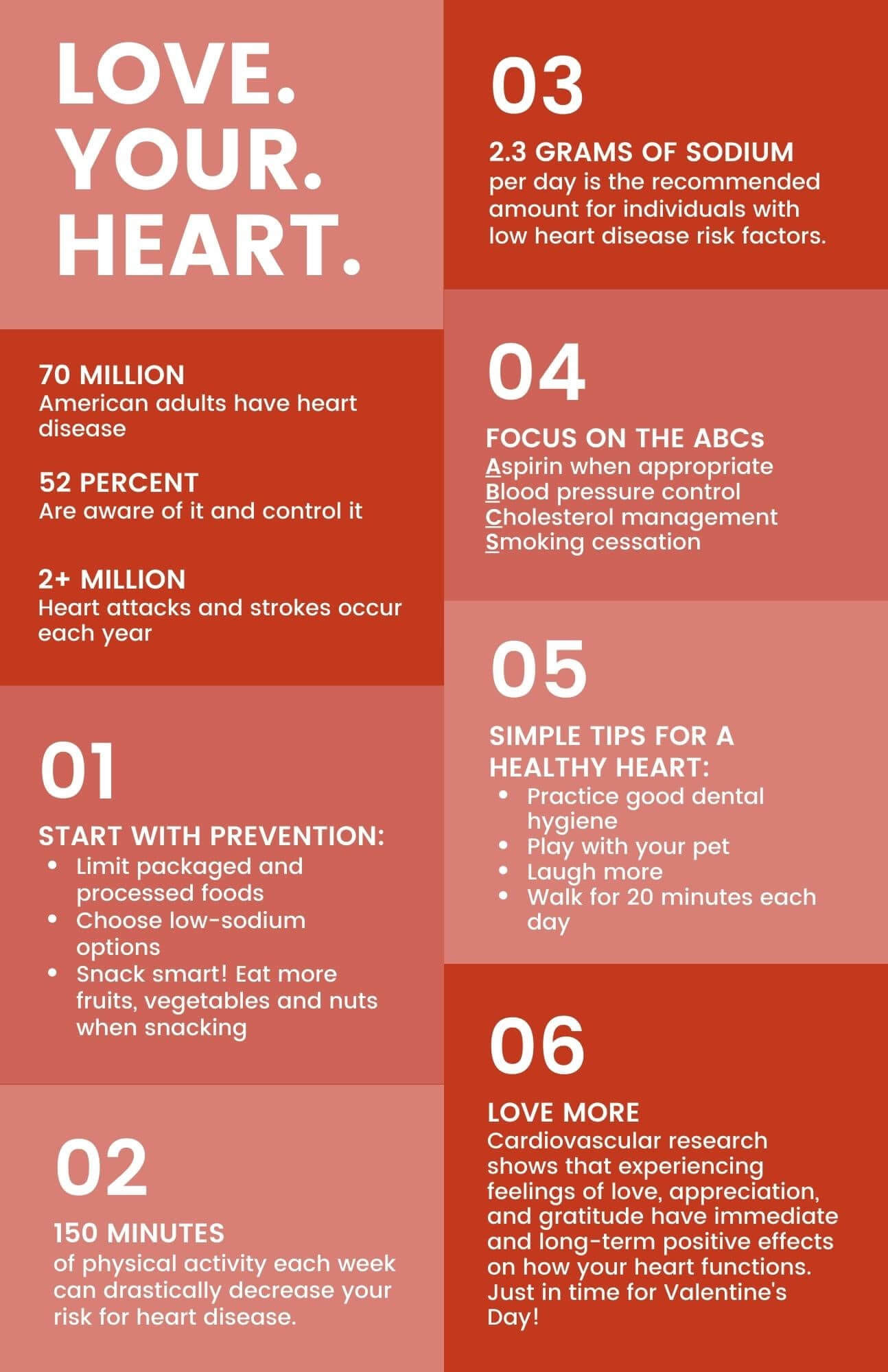 Tips for a Healthy Heart