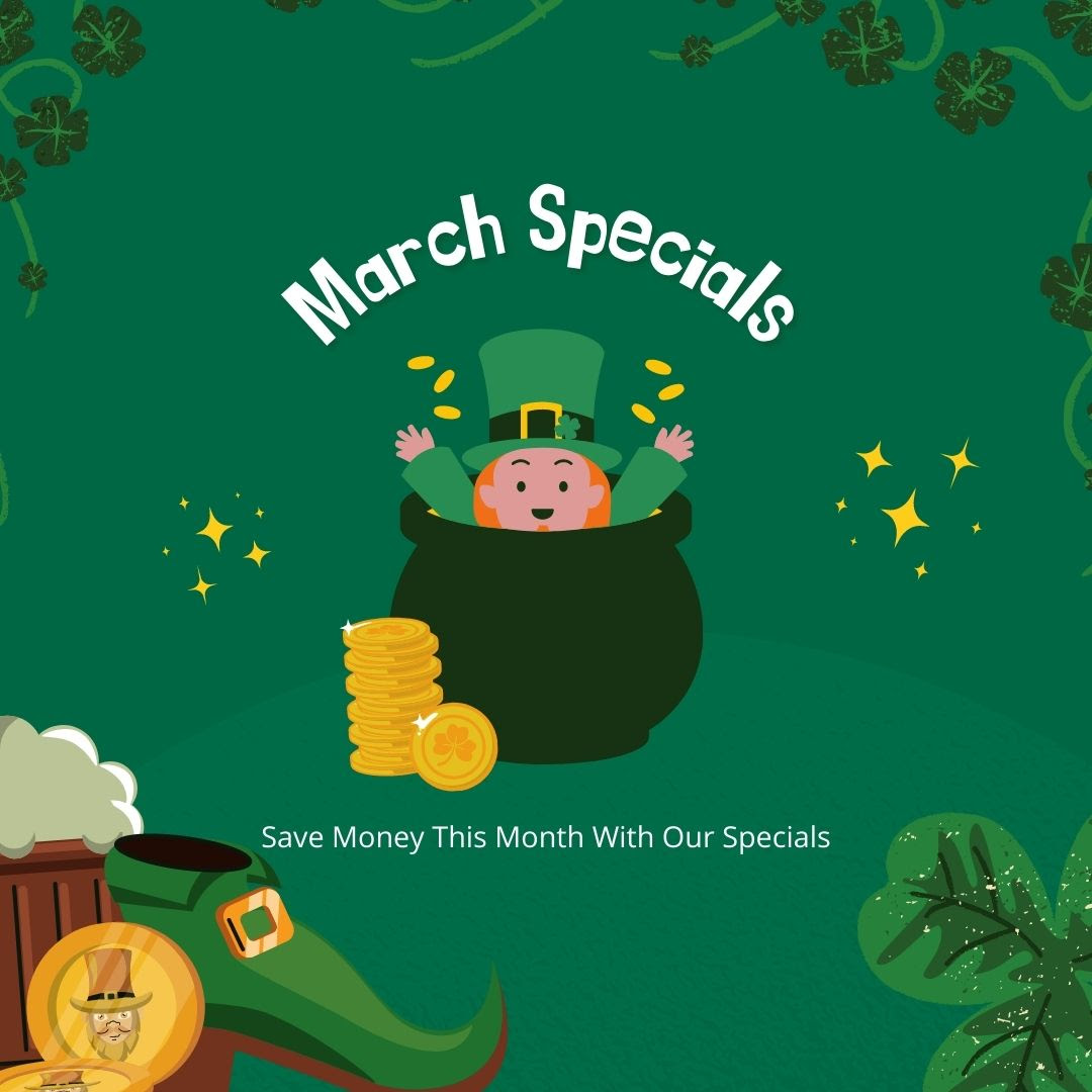 March 2022 Specials