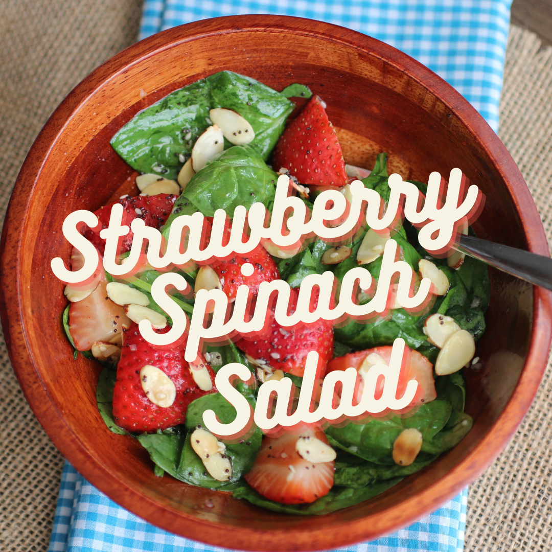 Strawberry Spinach Salad